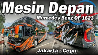 BUS BARU PO HARYANTO BERMESIN DEPAN‼️ Mercedes Benz OF 1623 Soft Suspension Body Rexus SL+ screenshot 2