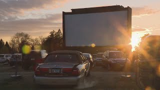 Crowds fill drive-in theater on opening night in McHenry