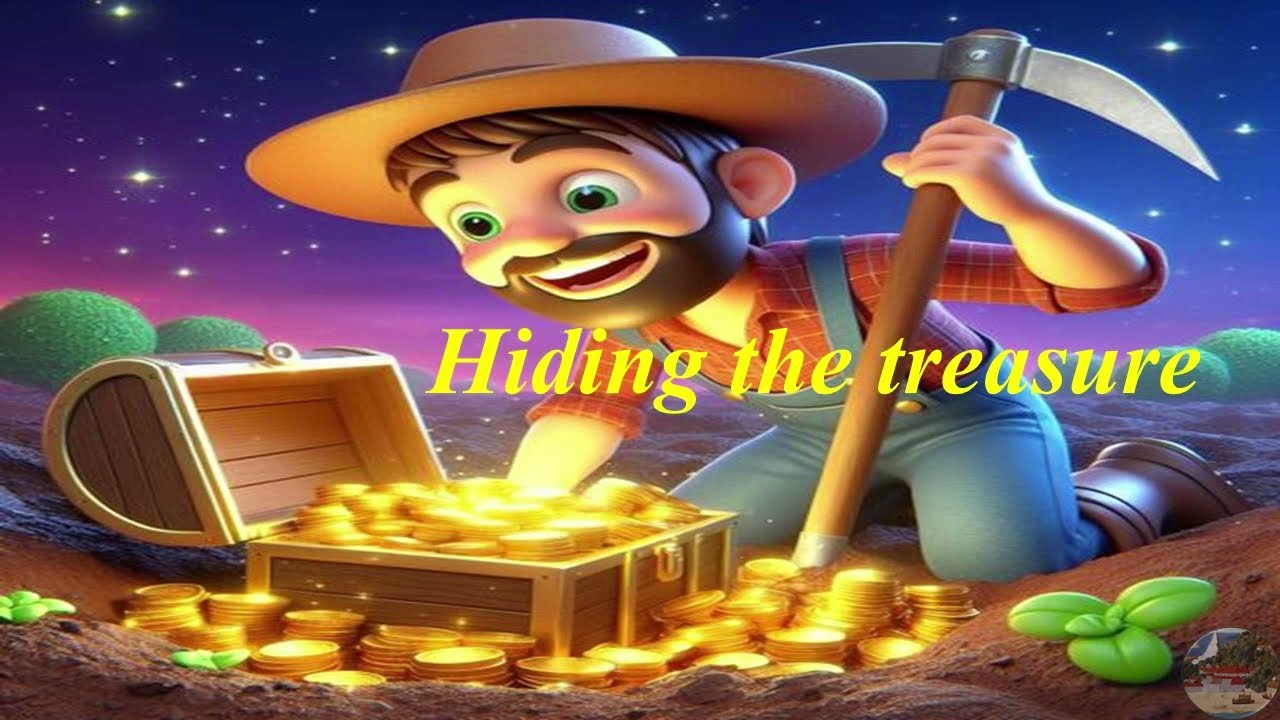 Hiding a treasure - A folktale from Denmark 