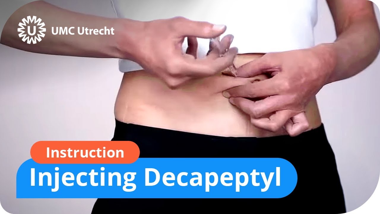 Инструкция по применению инъекций Декапептила для пациентов (на английском языке) | UMC Utrecht