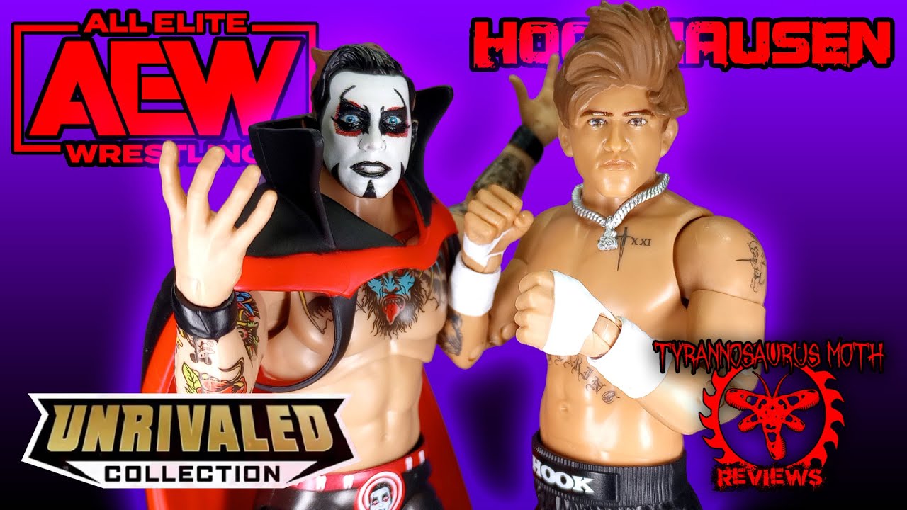 Jazwares AEW Unrivaled Hookhausen 2 Pack review 