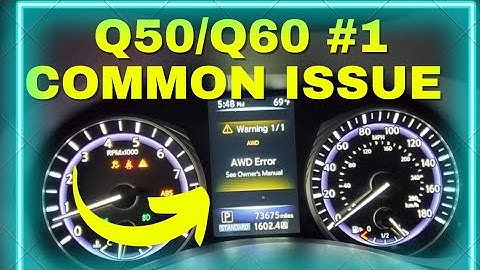 #infiniti Q50 / Q60 #1 common problem
