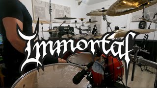 Immortal - Damned in Black drum cover