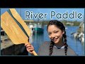 I Made an Epoxy-River River Paddle for Paddling on Rivers