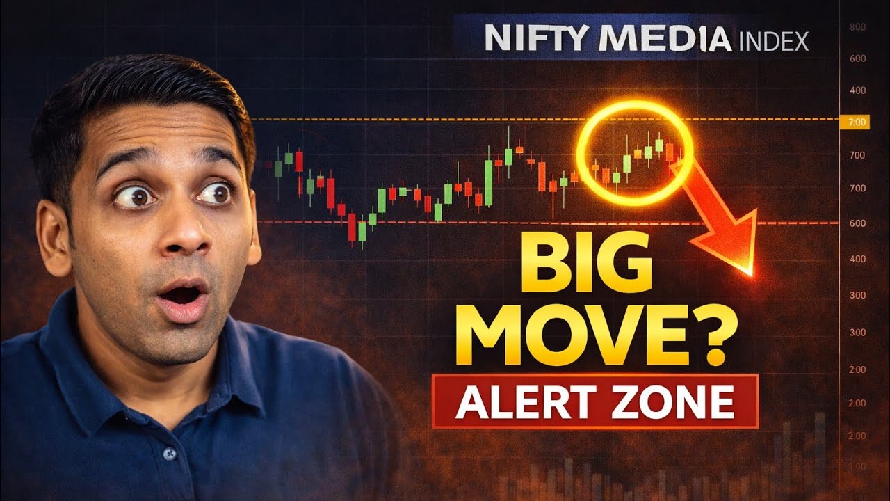  NIFTY MEDIA Index BIG MOVE? | Important Zone Alert ⚠️
