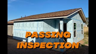 How to pass Frame, Electrical, & Plumbing inspection for construction