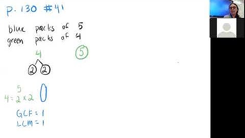 Least Common Multiple Word Problem
