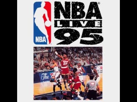 NBA Live 95 (Sega Genesis) - Seattle SuperSonics vs. Golden State Warriors - Exhibition Game
