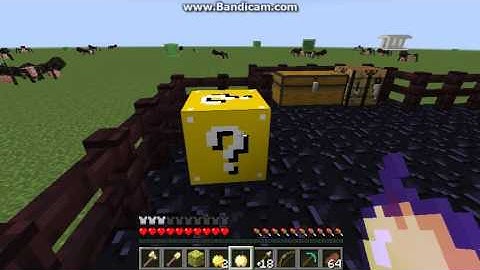 Minecraft 10x Lucky Blocks vs Mutant Zombie 1.7.10{Daki GamePlay}