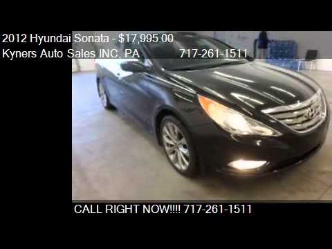 2012 Hyundai Sonata SE 2.0T 4dr Sedan for sale in Chambersbu