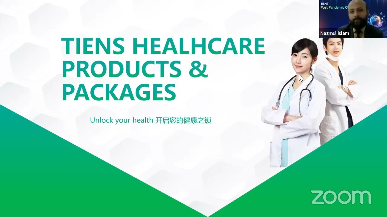 Topic: Product Training- Tiens healthcare product & packageTime: Jun 5, 2023 Speaker: Moinul Hasan