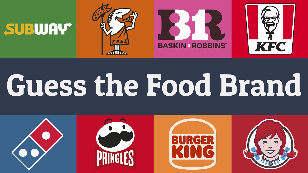 Guess the Food Brand by its Logo Food Brand Quiz How many do you