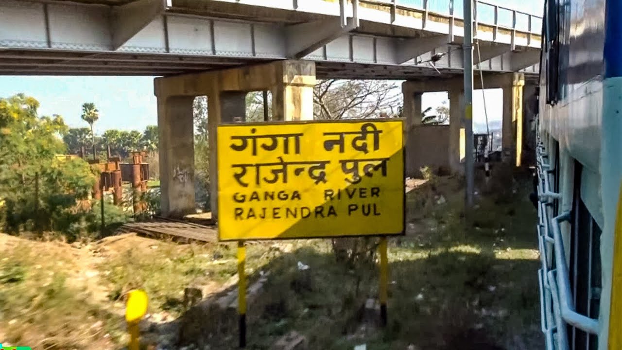 Rajendra Pul Mokama   Simaria Bridge Full Crossing  New Rajendra Setu Construction View