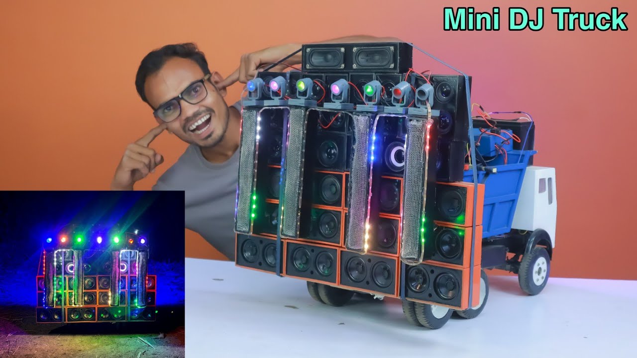 How To Make Mini Dj Truck At Home || Mini Dj Truck Loading