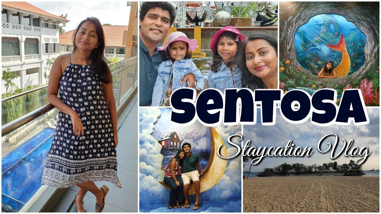 Sentosa 3 Days Staycation Vlog | Things to do in Sentosa with Kids | Indian Family Travel Vlogs