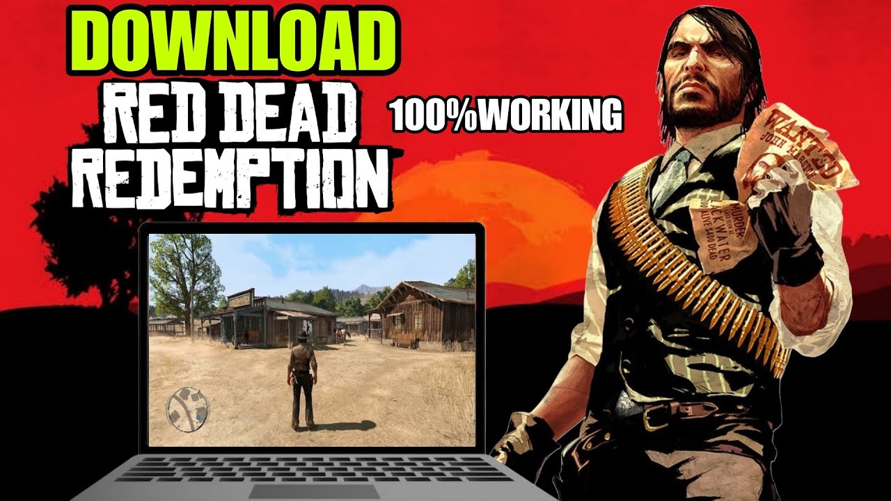 How to download red dead redemption in pc or laptop ||gameplay|| - YouTube