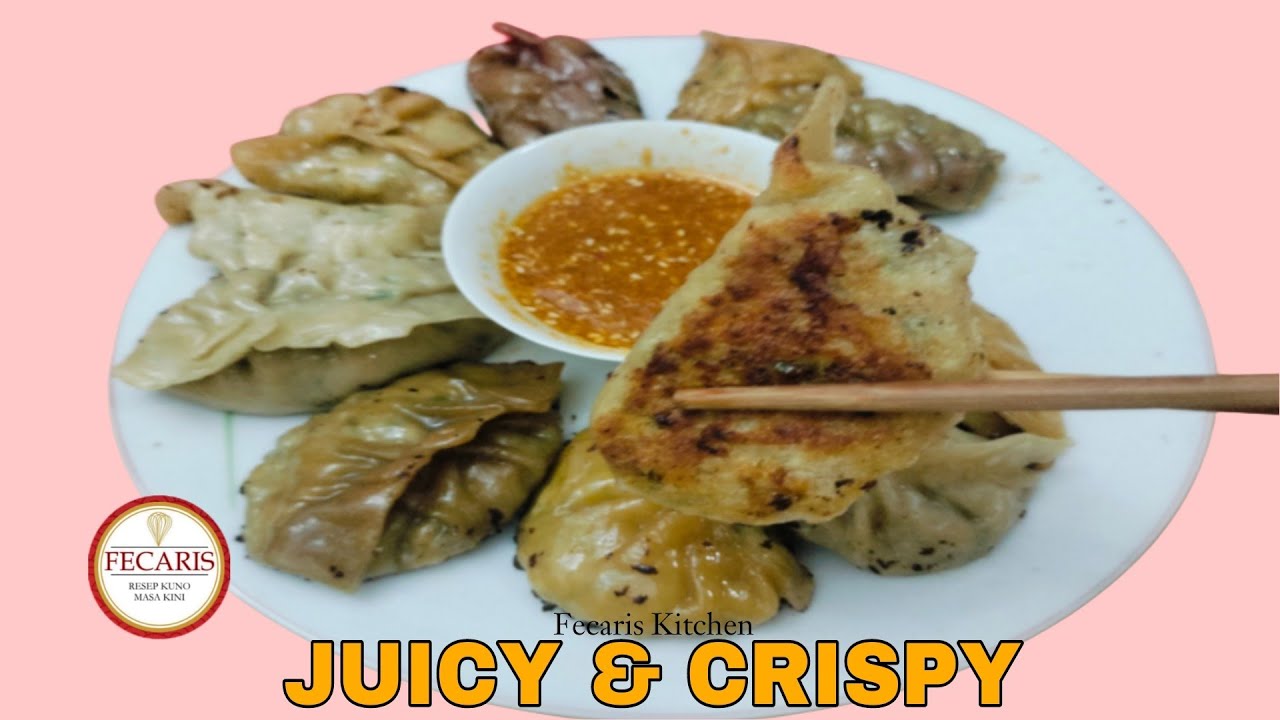 Gyoza Ayam Crispy di Luar, Juicy di Dalam | Fecaris Kitchen