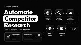 Monitor your competitors using AI (for free)