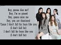 ITZY - Boys Like You | Lyrics