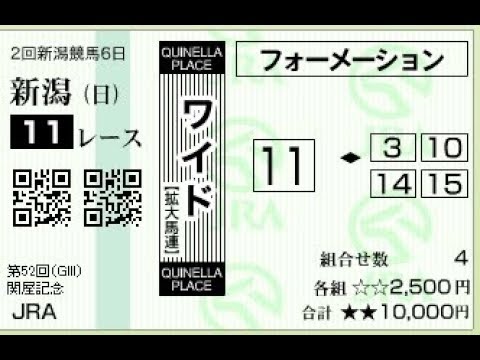 【競馬】関屋記念　ヤングマンパワーでだいたい当たる