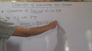 Concept of Percentage and Average Lec-01 (Part-02) (In Kashmiri Language) for JKSSB/VLW/CLASS IV/RRB