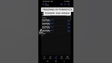 SHOWING MY ACCOUNT TRADING SYTHENTICS (power 200 index)