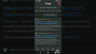 Pokémon fire red how to download on Android and iOS devices screenshot 3