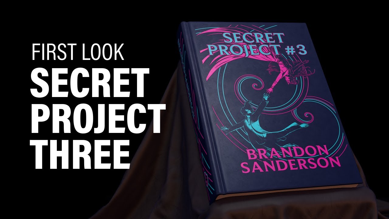 Author Brandon Sanderson had one more surprise for fans up his sleeve, brandon  sanderson secret project 