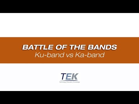 TEK Talk, Episode 2 - Battle of the Bands, Ku-band vs. Ka-band - video from ThinKom