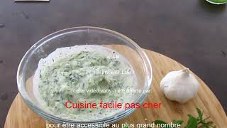 TZATZIKI maison en 3 minutes