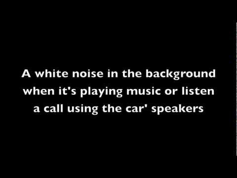 iPhone 4s high pitch noise using aux input in the car radio