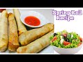 HOW TO MAKE SPRING ROLL || EASY SPRING ROLL RECIPE  || PROUD NORSKPINAY