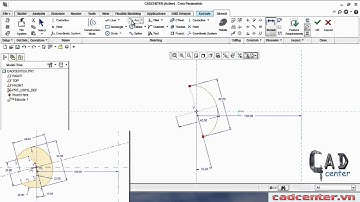 Bai 4 6 thuc hanh ve mau co le 1 (video hoc creo parametric 2.0)