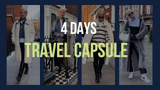 Traveling QUICKLY: My Capsule Wardrobe for London