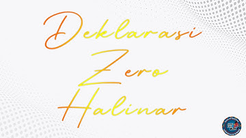 Deklarasi Zero HALINAR dan Penyematan Kenaikan Pangkat Pegawai