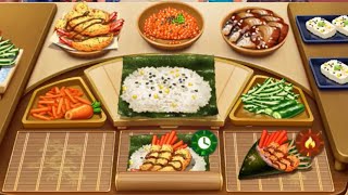 【クッキングシティ攻略】お寿司屋さん コンボでクリア！ Cooking city ice cream house level40 screenshot 1