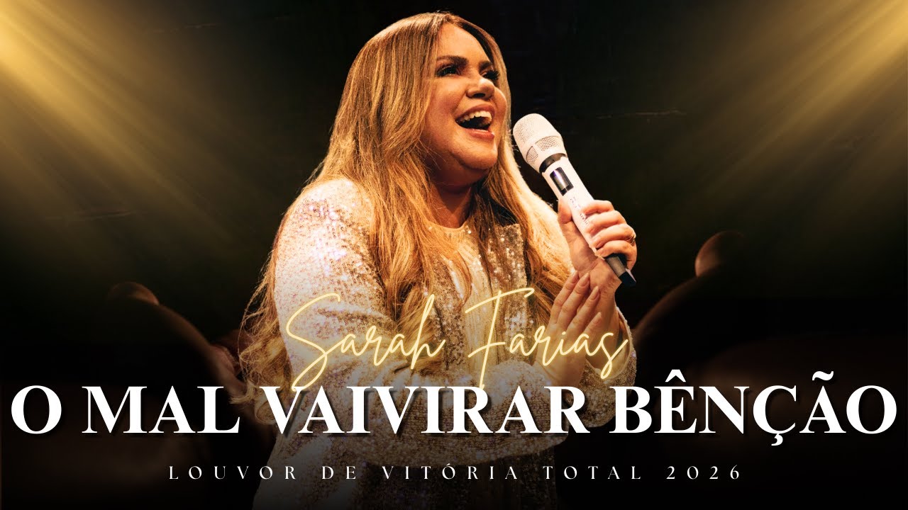 O QUE ERA PARA TE MATAR VAI VIRAR BÊNÇÃO! 🔥 Sarah Farias - Deus Mudou a Sentença (Forte)