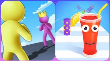 max levels Juice run 3D Vs Giant Rush😍🧿😍All Levels Gameplay SE2A