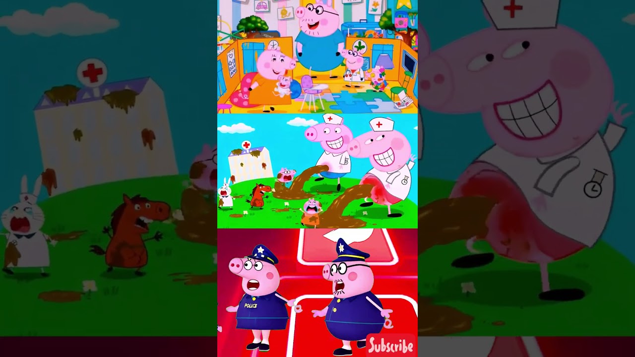 Peppa Pig 🐖 Transformation dance song Tiles hop edm cover 