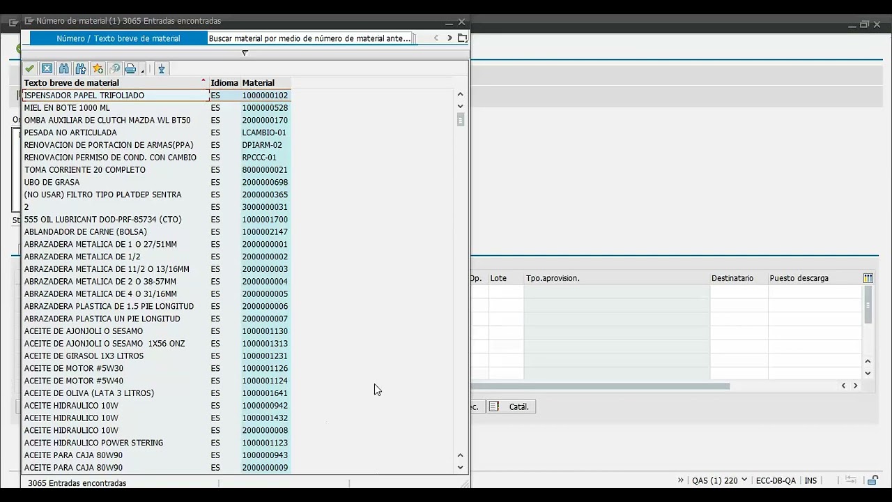 IW21 AVISO Y ORDEN DE MANTENIMIENTO RESERVA DE MATERIAL