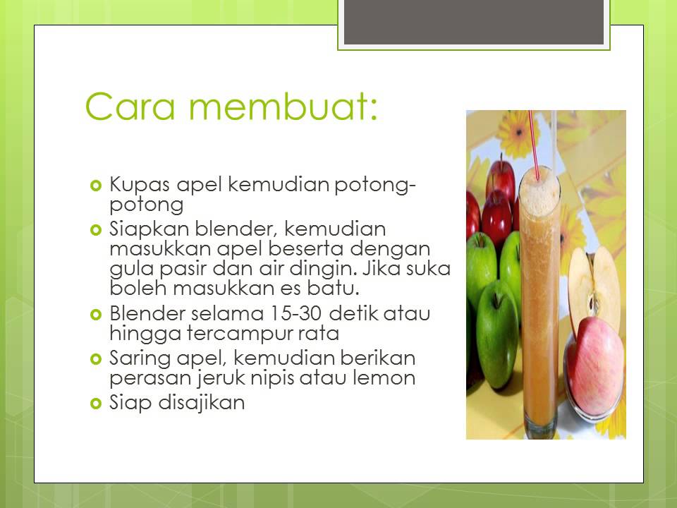 Apel Hijau Buat Diet