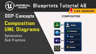 Unreal Blueprint OOP Concepts & Best Practices Part4 | Tutorial 46 | Live Session