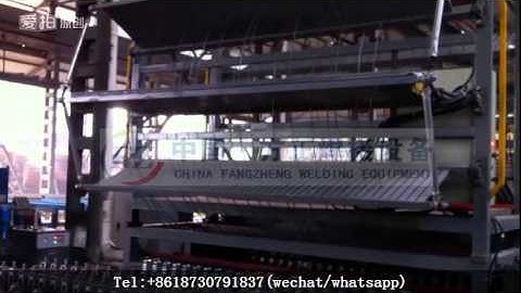 Full automatic wire mesh welding machine welded wire mesh machine for fence or reinforcing