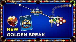 8 Ball Pool - New GOLDEN BREAK + Happy Holidays 9 Ball + FLASH BACK BLING SEASON LEVEL MAX (Part1) screenshot 3
