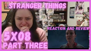 Stranger Things 5x08 Chapter Eight: The Rightside Up Reaction Part 3
