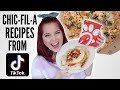 Testing TikTok Chick-Fil-A Recipes!