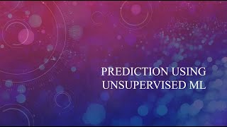 Famous Simple K-Means Clustering Example - Prediction using unsupervised ML Wealth