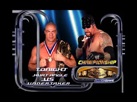 The Undertaker vs Kurt Angle - Smackdown 2003