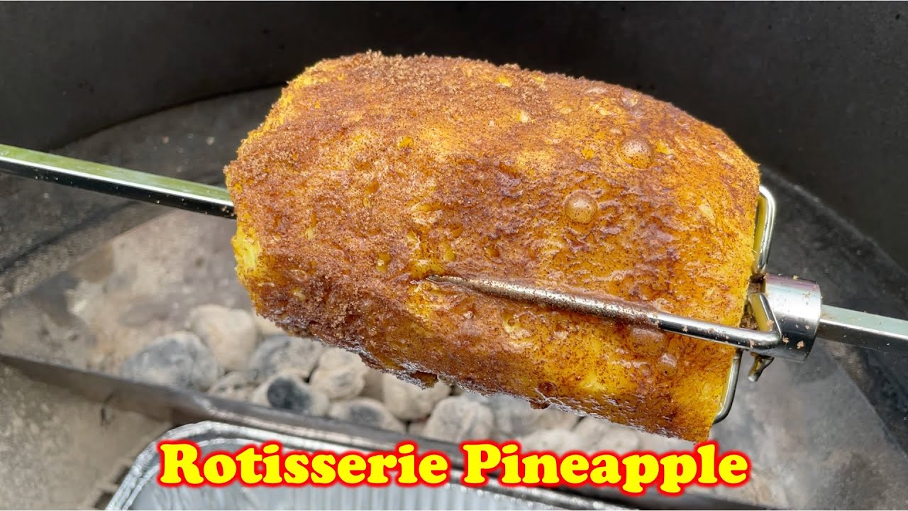 Rotisserie Pineapple With Brown Sugar & Cinnamon: Food Porn Edition
