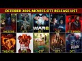 October 2025 OTT Movies &amp; Web Series Release Update Full List | Netflix, Prime Video, Zee5, Jio